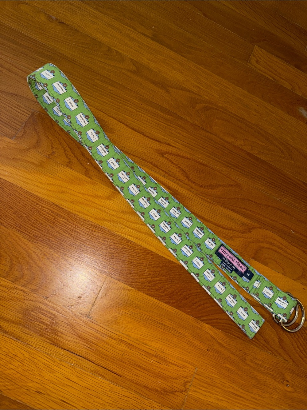 Vineyard Vines Light Green Belt